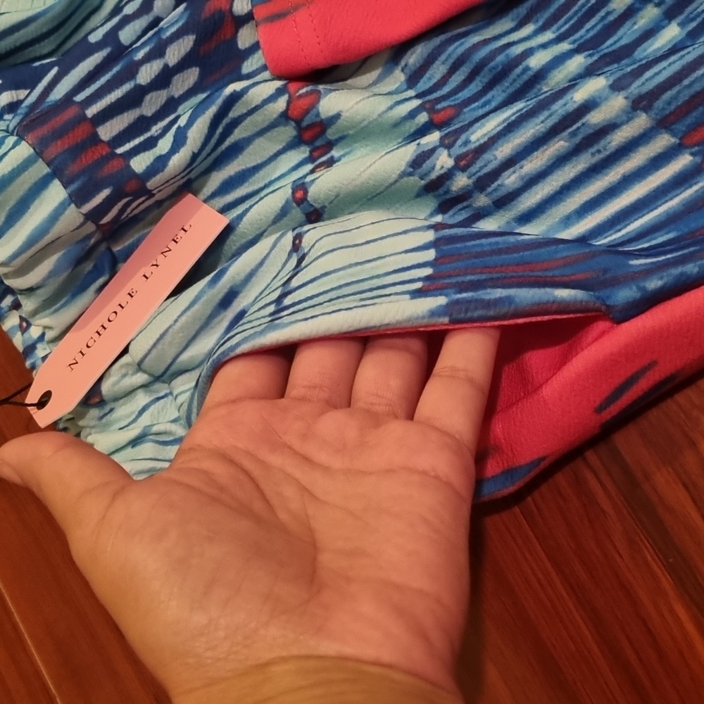 Nichole Lynel Body Scan 2 Piece Set Blue Size Medium - Picture 9 of 13